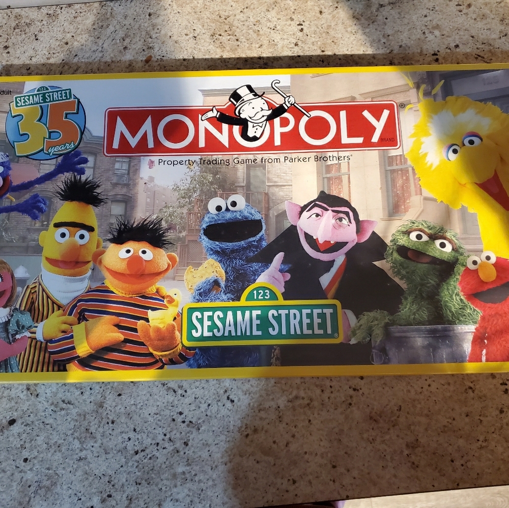 Sesame street monopoly
